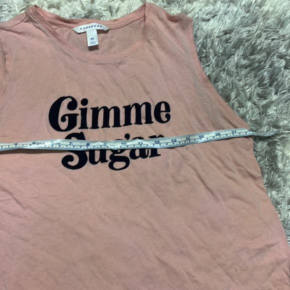 Popsugar Gimme Sugar Pink sleeveless top - Picture 4 of 5